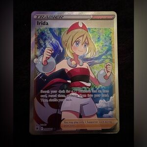 Pokémon TCG Irida Sword & Shield - Astral Radiance 186/189 Full Art Rare